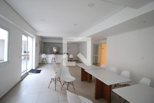 Área comum - Salão de festas de kitnet/studio para alugar com 1 quarto, 27m² em Vila Ré, São Paulo