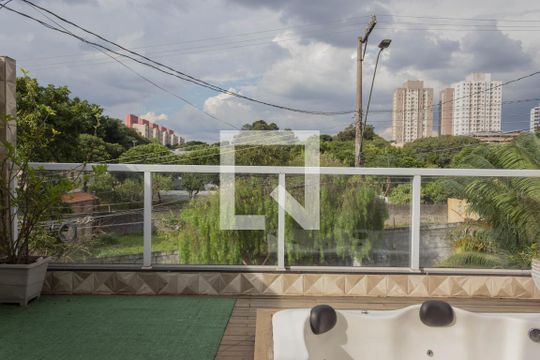 Varanda da Sala de casa à venda com 3 quartos, 180m² em Taboão, São Bernardo do Campo