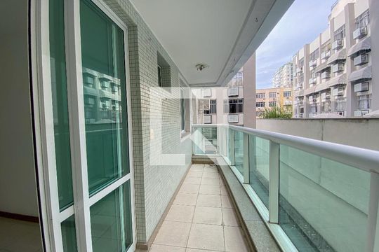Varanda da Sala de apartamento à venda com 3 quartos, 128m² em Icaraí, Niterói