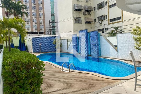 Área comum - Piscina de apartamento à venda com 3 quartos, 128m² em Icaraí, Niterói