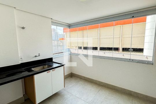 Varanda de apartamento à venda com 2 quartos, 70m² em Parque das Nações, Santo André