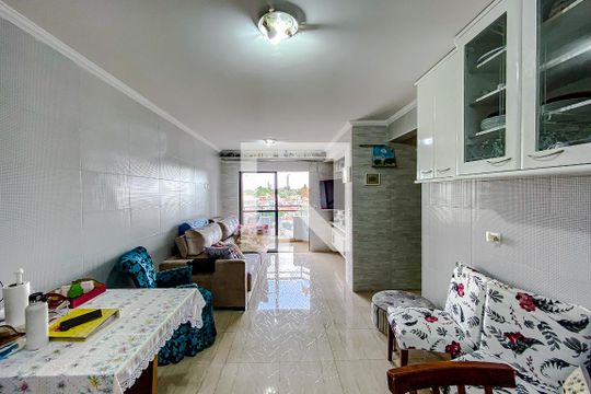 Sala de apartamento à venda com 3 quartos, 90m² em Vila Regente Feijó, São Paulo