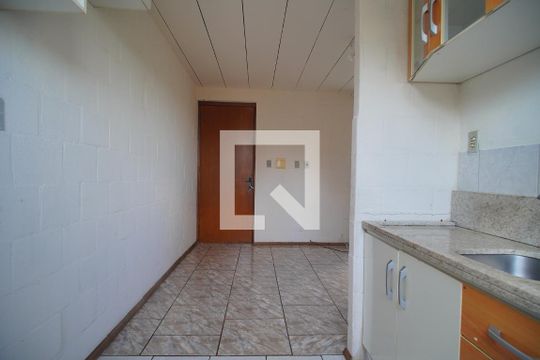 Cozinha de apartamento à venda com 2 quartos, 51m² em Rio dos Sinos, São Leopoldo