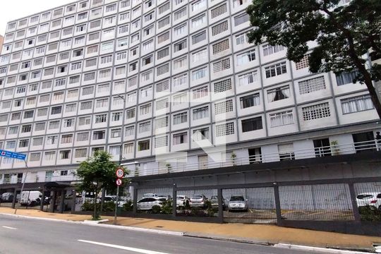Fachada de apartamento à venda com 1 quarto, 85m² em Bela Vista, São Paulo