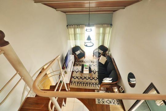 Mezanino - Vista de casa à venda com 2 quartos, 275m² em Santa Terezinha, Santo André