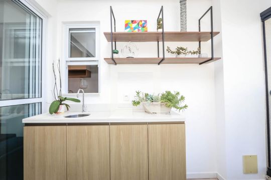 Varanda de apartamento para alugar com 2 quartos, 58m² em Vila Andrade, São Paulo