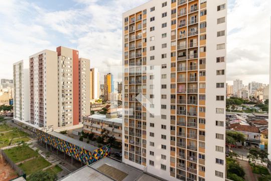 Varanda - Vista de apartamento à venda com 2 quartos, 50m² em Campos Elíseos, São Paulo