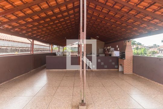 Varanda da Área gourmet  de casa para alugar com 2 quartos, 500m² em Vila Aurea, Poá