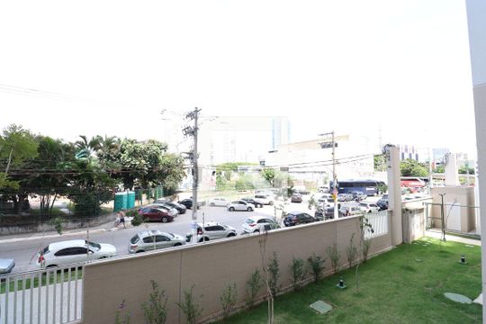 Vista da Sala de apartamento para alugar com 2 quartos, 34m² em Várzea da Barra Funda, São Paulo