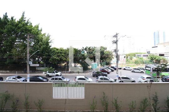 Vista da Sala de apartamento para alugar com 2 quartos, 34m² em Várzea da Barra Funda, São Paulo