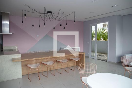 Salão de Festas de apartamento à venda com 2 quartos, 46m² em Centro, Diadema