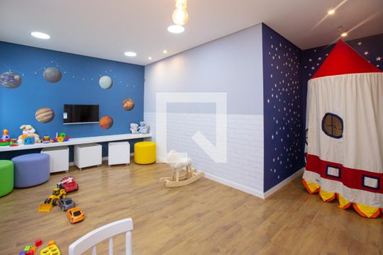 Área Comum - Brinquedoteca de apartamento à venda com 2 quartos, 40m² em Barra Funda, São Paulo