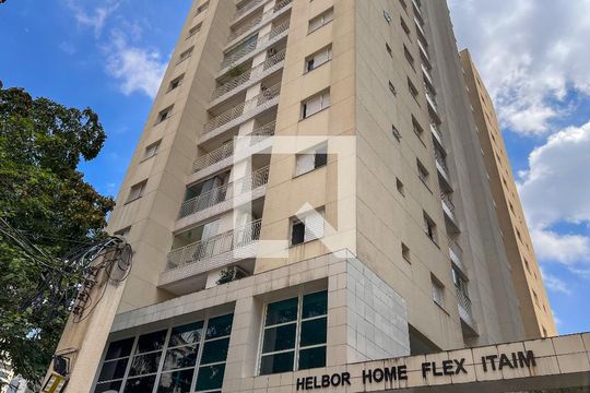 Fachada de apartamento à venda com 2 quartos, 55m² em Vila Olímpia, São Paulo