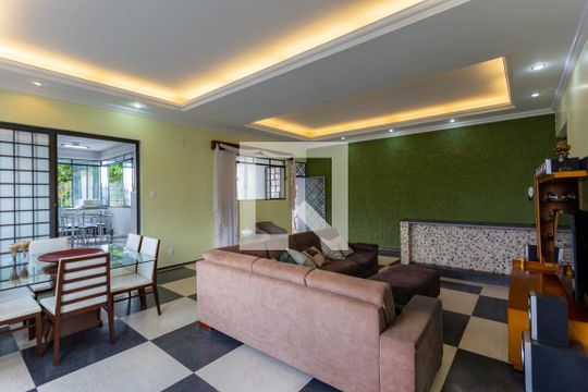 Sala 2 de casa à venda com 5 quartos, 500m² em Santo Andre, Belo Horizonte