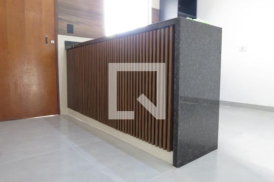 Sala/Cozinha - Gabinete de casa para alugar com 1 quarto, 63m² em Casa Verde Alta, São Paulo