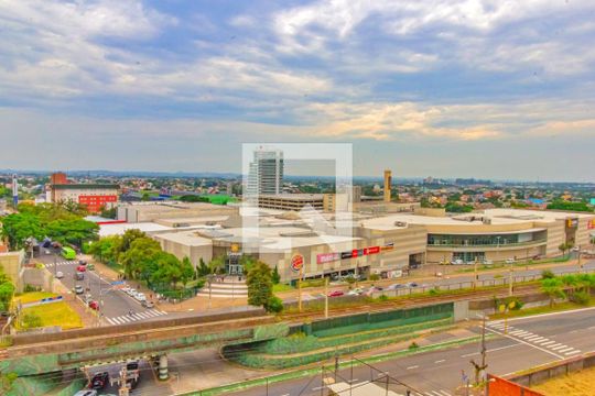 Vista da Sala e Sala de Jantar de apartamento à venda com 3 quartos, 156m² em Centro, Canoas