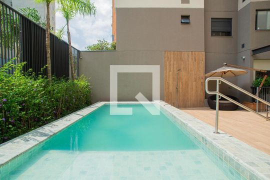 Área comum - Piscina de apartamento para alugar com 1 quarto, 25m² em Bela Vista, São Paulo