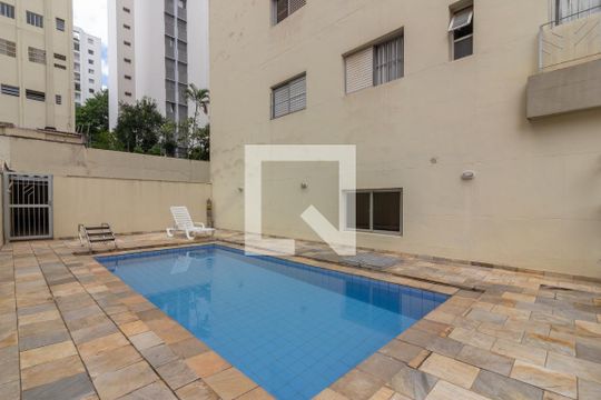 Área comum - Piscina de apartamento à venda com 2 quartos, 74m² em Pinheiros, São Paulo