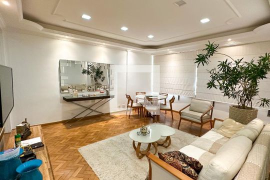 Sala de apartamento para alugar com 4 quartos, 130m² em Copacabana, Rio de Janeiro