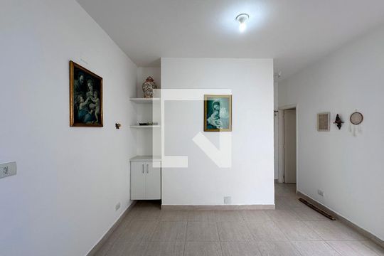 Sala/cozinha  de casa para alugar com 1 quarto, 35m² em Chácara Santo Antônio (zona Sul), São Paulo