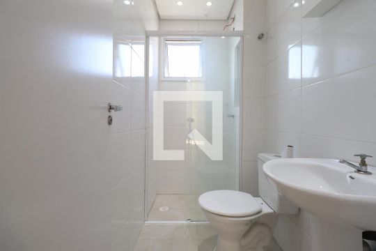 Banheiro de apartamento para alugar com 2 quartos, 46m² em Vila Joao Ramalho, Santo André