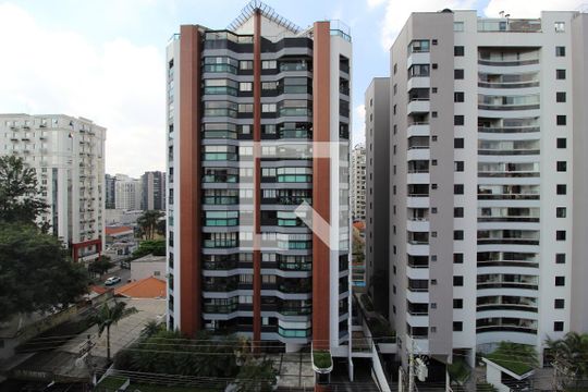 Vista da Varanda de kitnet/studio para alugar com 1 quarto, 31m² em Indianópolis, São Paulo