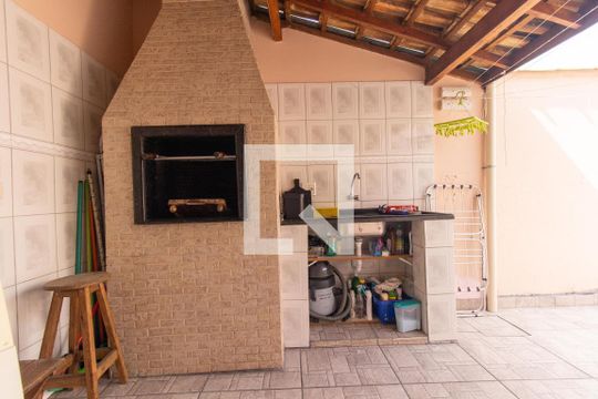 Churrasqueira de casa de condomínio para alugar com 3 quartos, 130m² em Jardim das Américas, Curitiba