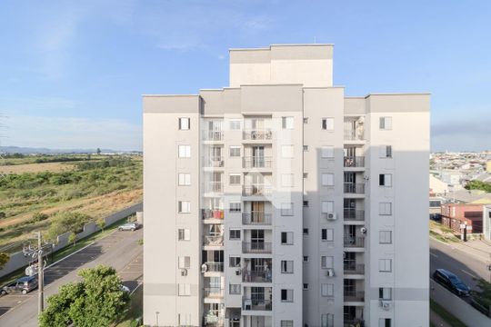 Quarto 1 vista de apartamento à venda com 2 quartos, 51m² em Igara, Canoas
