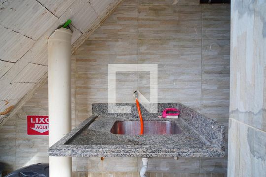 Área de Serviço de kitnet/studio para alugar com 1 quarto, 20m² em Monte Verde, Florianópolis