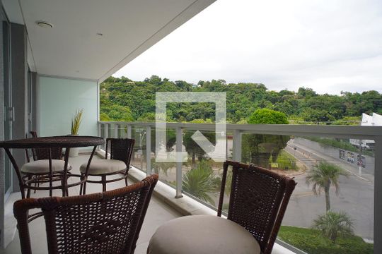 Varanda de apartamento para alugar com 2 quartos, 105m² em Jurerê Internacional, Florianópolis