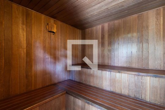 Área Comum - Sauna de kitnet/studio à venda com 1 quarto, 44m² em Vila Olímpia, São Paulo