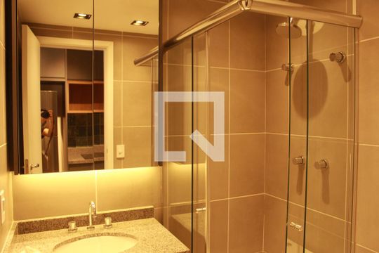 Banheiro Studio de kitnet/studio para alugar com 1 quarto, 28m² em Água Branca, São Paulo