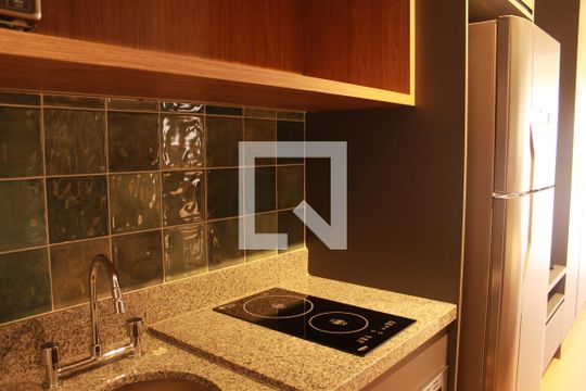 Cozinha Studio de kitnet/studio para alugar com 1 quarto, 28m² em Água Branca, São Paulo