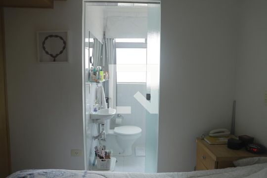 Banheiro da Suíte 1 de apartamento à venda com 3 quartos, 123m² em Chácara Inglesa, São Paulo
