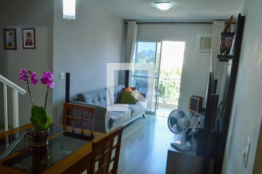 Sala 1 de apartamento à venda com 3 quartos, 161m² em Tanque, Rio de Janeiro