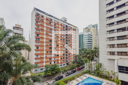 Vista de kitnet/studio para alugar com 1 quarto, 33m² em Paraíso, São Paulo