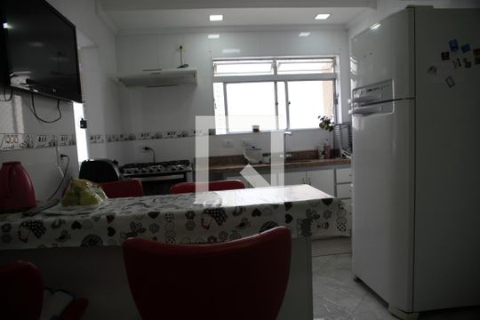 Cozinha de apartamento à venda com 5 quartos, 194m² em Centro, São Bernardo do Campo
