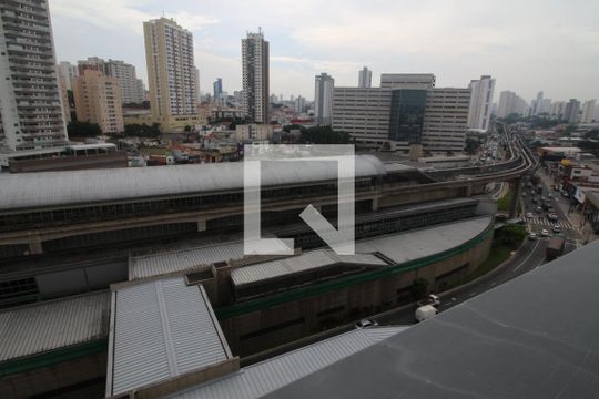 Vista da Sala de apartamento para alugar com 1 quarto, 24m² em Vila Prudente, São Paulo
