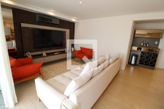 Sala de apartamento à venda com 4 quartos, 198m² em Vila Andrade, São Paulo