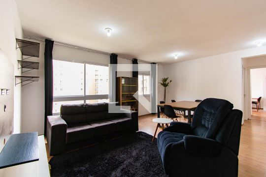 Sala de apartamento para alugar com 2 quartos, 82m² em Marechal Rondon, Canoas