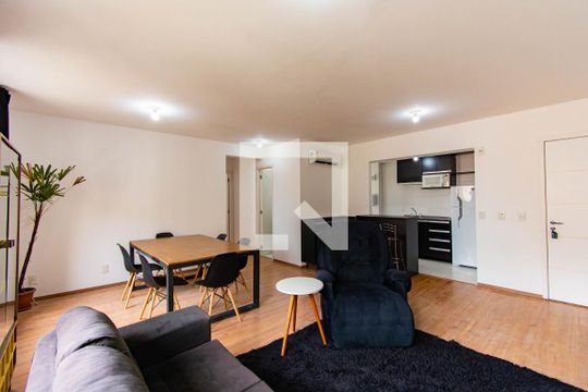 Sala de apartamento para alugar com 2 quartos, 82m² em Marechal Rondon, Canoas