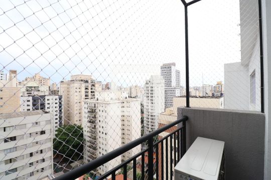 Vista de apartamento para alugar com 1 quarto, 35m² em Perdizes, São Paulo