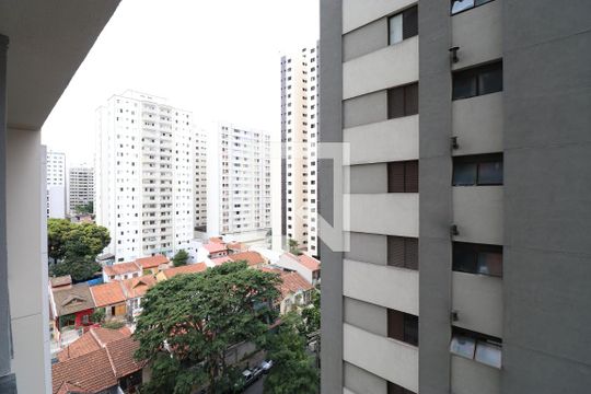 Vista da Varanda de apartamento para alugar com 1 quarto, 35m² em Perdizes, São Paulo