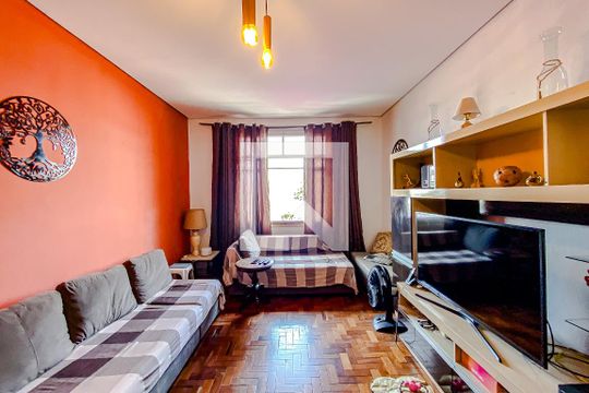 Sala de apartamento à venda com 3 quartos, 94m² em Vila Cláudia, São Paulo
