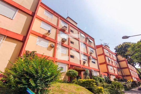 Fachada de apartamento à venda com 1 quarto, 36m² em Camaquã, Porto Alegre
