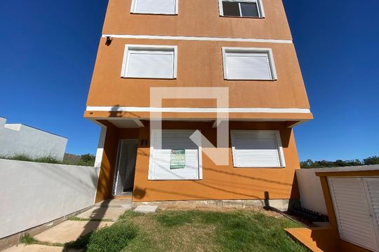 Fachada de apartamento para alugar com 1 quarto, 32m² em Jardim Algarve, Alvorada