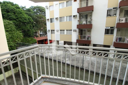 Varanda da Sala de apartamento para alugar com 3 quartos, 21m² em Méier, Rio de Janeiro