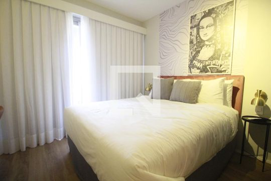 Quarto de apartamento à venda com 1 quarto, 30m² em Indianópolis, São Paulo