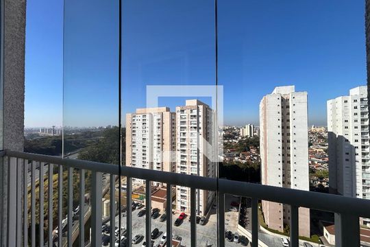 Varanda da Sala de apartamento para alugar com 2 quartos, 49m² em Vila Pirituba, São Paulo