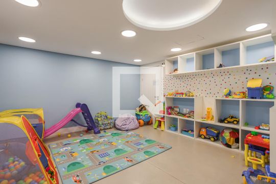 Área comum - Brinquedoteca de apartamento para alugar com 1 quarto, 53m² em Petrópolis, Porto Alegre